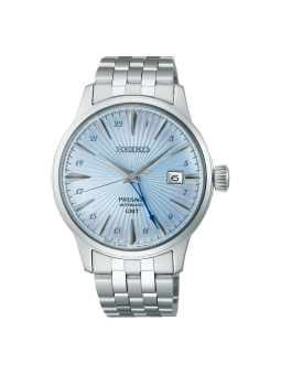 Seiko - Montre  automatique Presage Bleu  - Ref SSK037J1