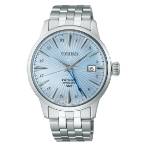 Seiko - Montre  automatique Presage Bleu  - Ref SSK037J1