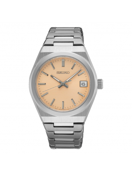 Seiko - Montre Femme - Sport Quartz Femme 3 Hands Date 1970 Noir - Ref SUR577P1