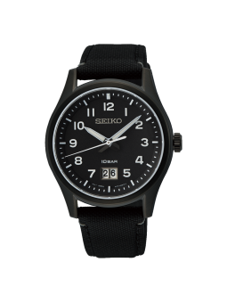 Seiko - Montre Sport Quartz 3 Hands Grande Date - Ref SUR571P1