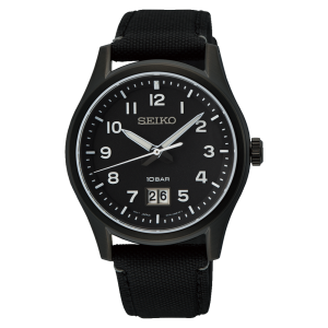 Seiko - Montre Sport Quartz 3 Hands Grande Date - Ref SUR571P1