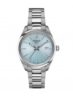 Tissot - Montre Collection PR100 Acier Argenté cadran bleu - Ref T1502101135100