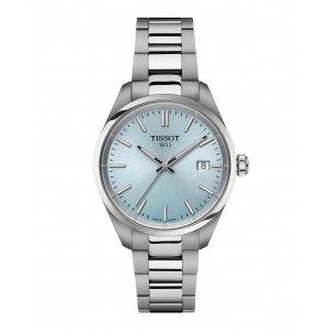 Tissot - Montre Collection PR100 Acier Argenté cadran bleu - Ref T1502101135100