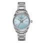 Tissot - Montre Femme PR100 - Cadran bleu clair - Bracelet acier - Ref T1502101135100