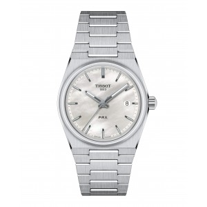 Tissot - Montre quartz PRX Argenté  - Ref T1372101111100