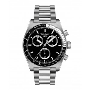 Tissot - Montre T-Sport Pr 516 noire bracelet acier  - Ref T1494171105100
