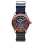 AVI-8 - Montre Homme - Flyboy Sector - Cadran Bicocolore - bracelet nato nylon bleu - Ref AV-4112-04
