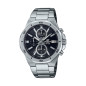 Casio - Montre Homme - Edifice - bracelet acier - cadran noir - Ref EFV-640D-1AVUEF