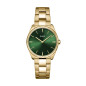 Cluse - Montre Femme - Féroce Petite - bracelet acier doré - cadran vert - Ref CW11217