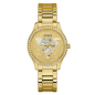Guess - Montre Femme - Acier doré - cadran serti oxydes de zirconium - Ref GW0605L2