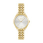Hugo Boss - Montre Femme - Mae -  Cadran Blanc - Bracelet acier doré - Ref 1502733