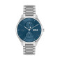 Hugo Boss - Montre Homme - Tyler - cadran bleu - bracelet acier - Ref 1514106