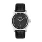 Hugo Boss - Montre Homme - Principe - Cadran Noir - Bracelet Cuir De Veau Noir - Ref 1514122