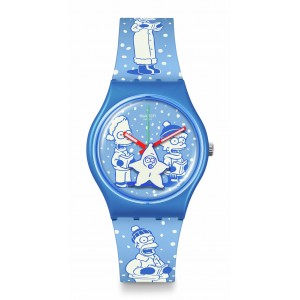 Swatch - Montre Mixte - Tidings Of Joy - Ref SO28Z126
