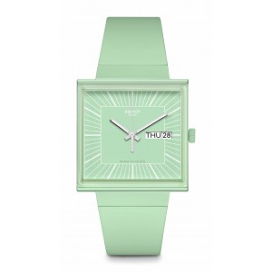 Swatch - Montre Mixte - What If...Mint? - Ref SO34G701