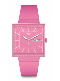Swatch - Montre Mixte - What If.Rose? - Ref SO34P700
