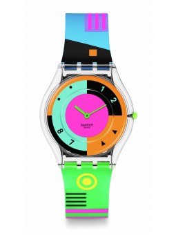 Swatch - Montre Mixte - Neon Hot Racer - Ref SS08K119