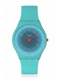 Swatch - Montre Mixte - Radiantly Teal - Ref SS08N114