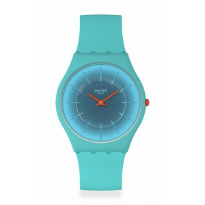 Swatch - Montre Mixte - Radiantly Teal - Ref SS08N114