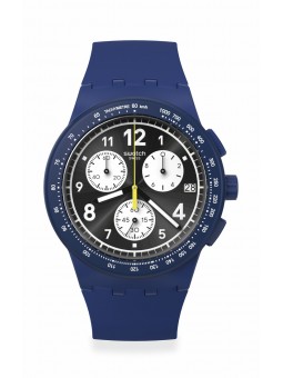 Swatch - Montre Mixte - Nothing Basic About Blue - Ref SUSN418