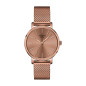 Tissot - Montre Femme - Everytime - Bracelet acier doré rose - Cadran Rose - Ref T1432103333100