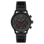 AVI-8 - Montre Homme - Hawker Hirricane - cadran noir - bracelet cuir - Ref AV-4088-05