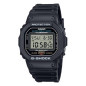 Casio - Montre Homme - G-Shock silicone noir - affichage digital - Ref DW-5600UE-1ER