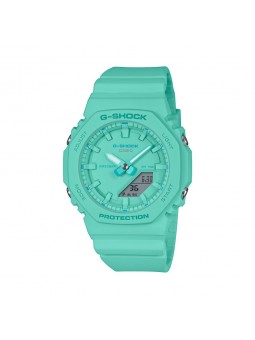 Casio - Montre Homme - G-Shock Classic - silicone bleu - cadran bleu - Ref GMA-P2100-2AER