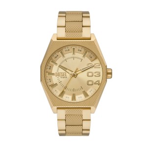 Diesel - Montre Homme - Scraper - acier doré - Ref DZ2173