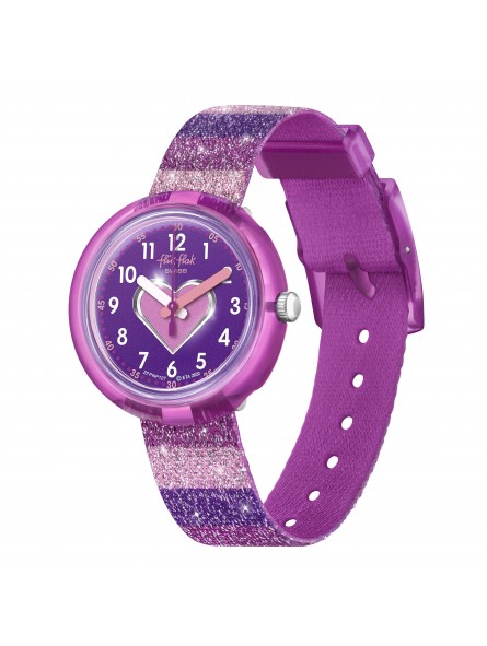 FlikFlak - Montre Junior - Stripy Glitter - Ref FPNP127