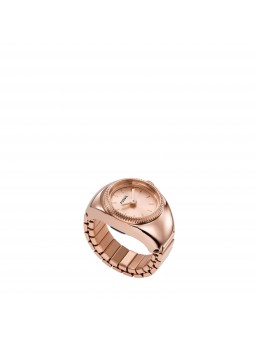 Fossil - Montre Femme - Bague-montre - acier rose - Ref ES5247