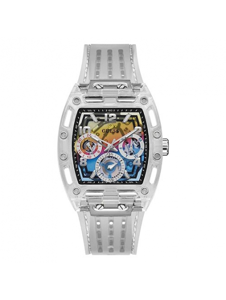 Guess - Montre Homme - Phoenix - cadran multicolore - Ref GW0499G3