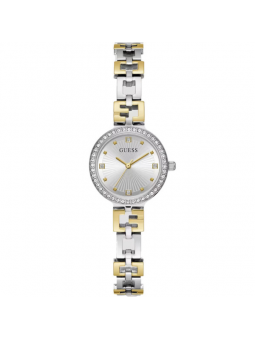 Guess - Montre Femme - Lady G - acier Bicolore - Cadran Strass - Ref GW0656L1