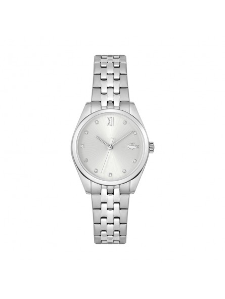 Lacoste - Montre Femme - Tuilerie - Cadran blanc - Bracelet Acier - Ref 2001301