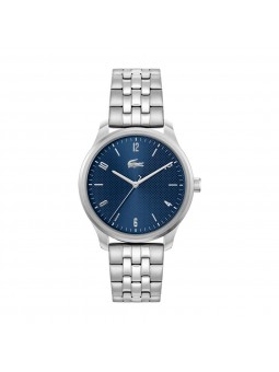 Lacoste - Montre Homme - Lisbon - Cadran Bleu - Bracelet Acier - Ref 2011325