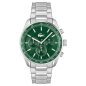 Lacoste - Montre Homme - Boston - Quartz Chrono - Cadran Vert - Bracelet Acier - Ref 2011346