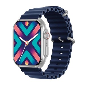 Smarty - Montre Mixte - Smarty Boost-Mixte-Rect Ma©Ts-Siliconebl-5Atm - Ref SW068B02