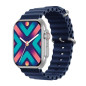 Smarty - Montre Mixte - Smarty Boost-Mixte-Rect Ma©Ts-Siliconebl-5Atm - Ref SW068B02