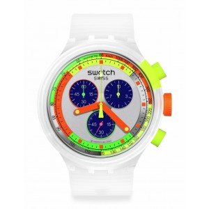 Swatch - Montre Mixte - Swatch Neon Jelly - Ref SB02K100