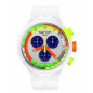 Swatch - Montre Mixte - Swatch Neon Jelly - Ref SB02K100