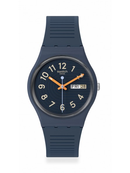 Swatch - Montre Mixte - Trendy Lines At Night - Ref SO28I700