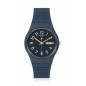 Swatch - Montre Mixte - Trendy Lines At Night - Ref SO28I700