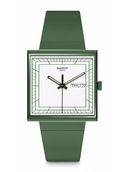 Swatch - Montre Mixte - What If Green? - Ref SO34G700