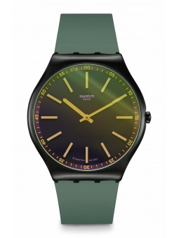 Swatch - Montre Mixte - Silic Green Vision - Ref SS07B112