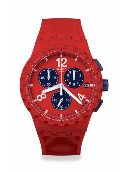 Swatch - Montre Mixte - Primarily Red - Ref SUSR407