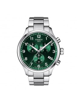 Tissot - Montre Homme - Chrono Xl Classic - Cadran vert - Bracelet acier - Ref T1166171109200
