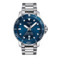 Tissot - Montre Homme - Seastar - Cadran bleu - Bracelet acier - Ref T1204071104103
