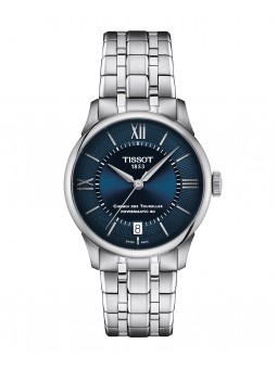 Tissot - Montre Mixte - Ch.Tour./Lr/A/Acier/Cad Bleu - Ref T1392071104800