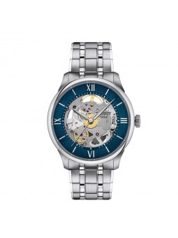 Tissot - Montre Mixte - Ch.Tour./Msr/A/Acier/Cad Bleu Skl. - Ref T1398361104800
