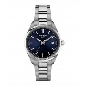 Tissot - Montre Mixte - Pr100 - Bracelet acier - cadran bleu marine - Ref T1502101104100